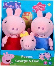 Peppa Pig Peppa, George and