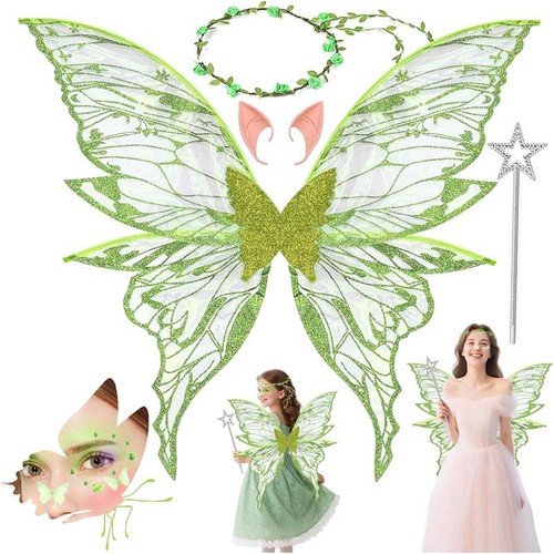 4pcs set fairy butterfly - 4pcs/set,