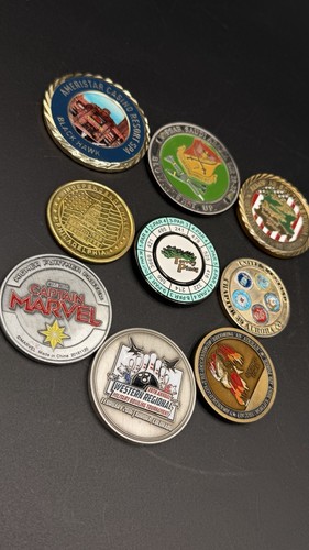 9pc military casino golf - military,