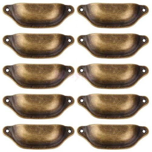 Pcs antique brass rustic - 10,