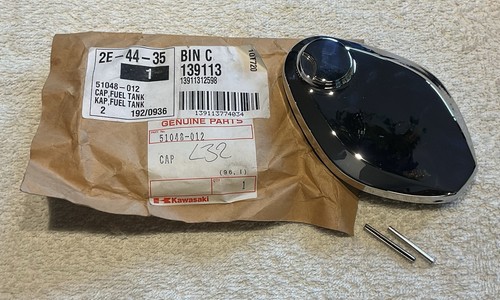 Genuine kawasaki fuel tank cap - kawasaki,
