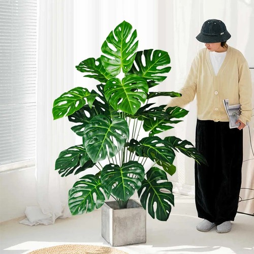 100cm artificial monstera - 70-100cm,