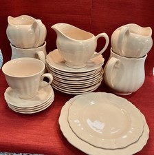 J&G Meakin Glamour Sunflower 24 Pieces. Butter Dishes Saucers Jugs Side Plates
