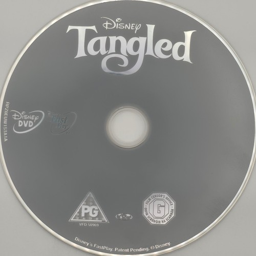 Disney tangled dvd film vfd - tangled, pg