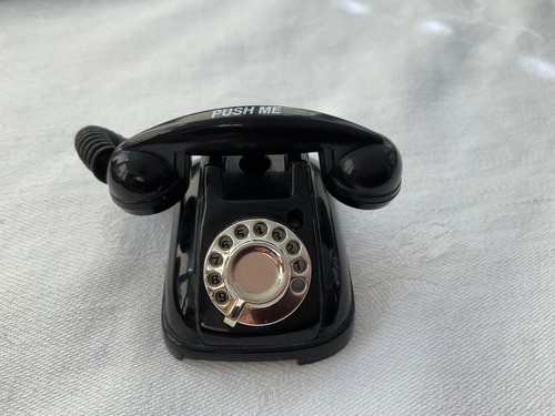 Acme retro black phone - phone, fridge