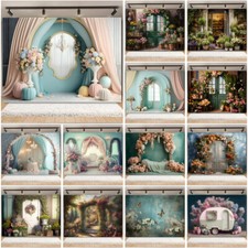 Wedding Room Arched Windows Photography Background Backdrop Photo Studio Decor