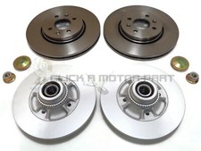 RENAULT CLIO 172 182 CUP SPORT FRONT REAR BRAKE DISCS WHEEL BEARINGS ABS RINGS 