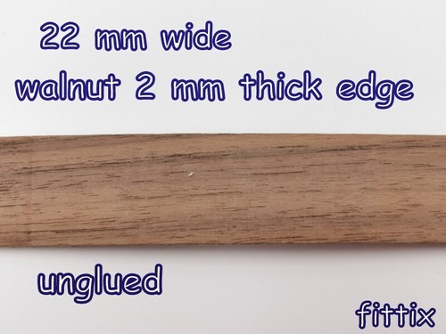 Thick edging unglued - 2, mm