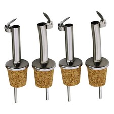 Pack of 4 Stainless Steel &