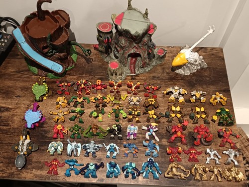 Gormiti figure joblot inc - inc, rare