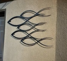 Wall Mounted Metal Fish