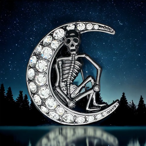 Skeleton crystal moon - moon, butler
