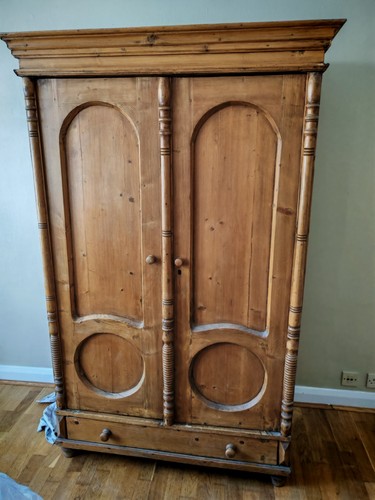 Antique old pine wood - ,