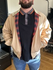 Baracuta by Van Heusen Men's G9 Harrington Sand Jacket 44L