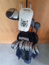 Set Of Ladies Lynx Golf Clubs