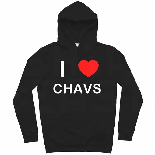 Chavs love hoodie pullover - hoodie,