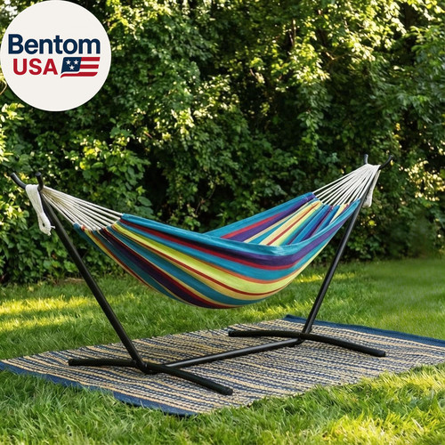 Double hammock with steel - double,