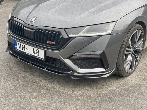 Front bumper spoiler skirt - bumper, spoiler/