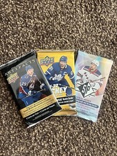 3 Hockey Card Packs