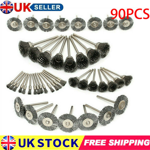 Wire cup mix brush set - cup,