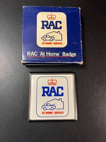 Rare vintage boxed rac - rac, royal
