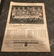 Busby Babes Signed Programme