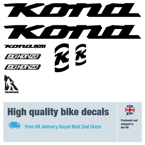 Kona new big - honzo, decals