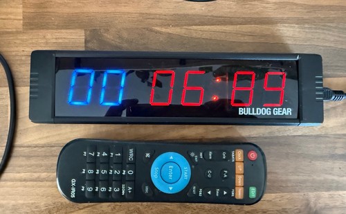 Gym interval timer - timer, led