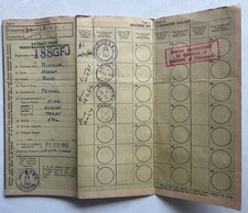 ORIGINAL R.F.60 LOG BOOK FOR