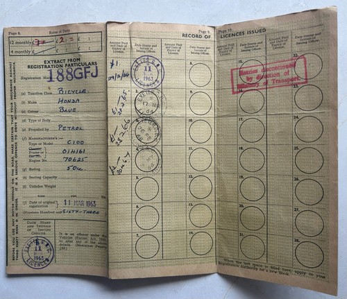Original log book - log,