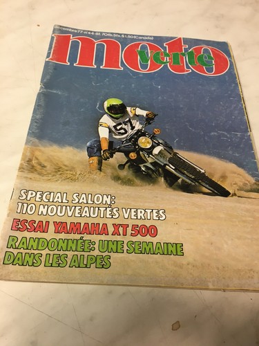 Green motorcycle 1977 - 44,