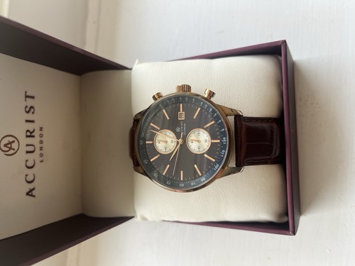 Accurist chronograph black - chronograph,