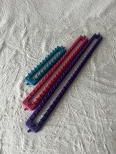 Rectangular knitting loom set