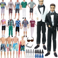23 PCS Ken Dolls Clothes and Accessories Set, Including 1 Ken Suit,5 Tops 5 2 8