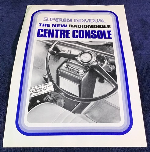 Radiomobile centre consol - radiomobile,