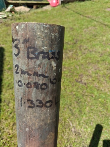 Brass tube pipe 2mm - pipe,