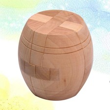  Toys Beneficial Intelligence Intellectual Brain Teaser Puzzles Wooden Cube