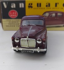 Vanguards 1:43 Scale Rover P4 Diecast Car Model In Maroon VA19000
