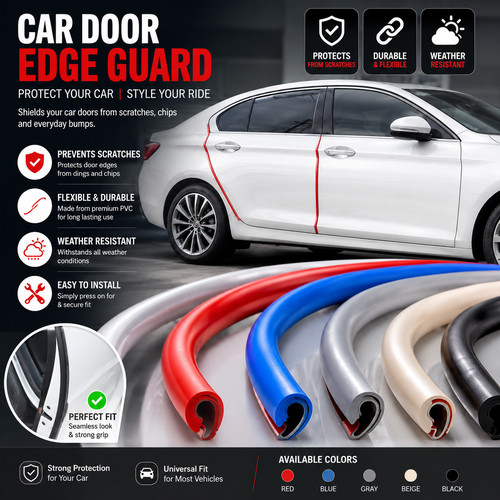 Car door edge scratch - 5m,