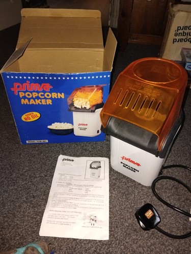 Prima hot air popcorn making - hot,