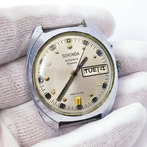 Vintage soviet watch slava - soviet,