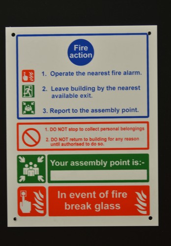 Fire action - fire, alarm