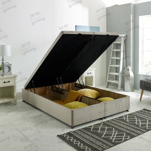 Upholstered bed divan - divan, gas