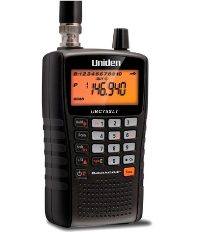 Radio scanner ubc75xlt uniden - radio,