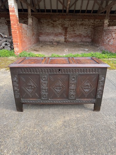 17th century antique carved - 17th,