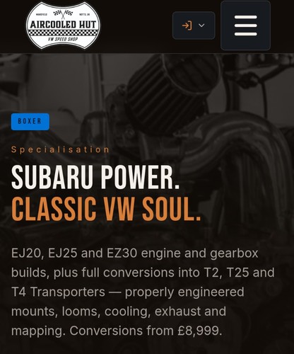 Subaru engine conversion - ,