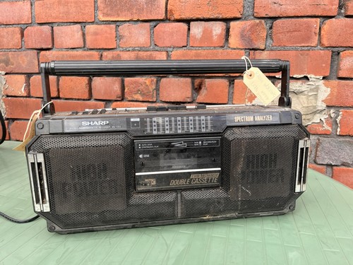 Sharp stereo radio cassette - sharp,