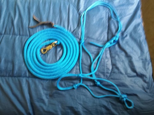Soft knot halter - soft, 2-knot