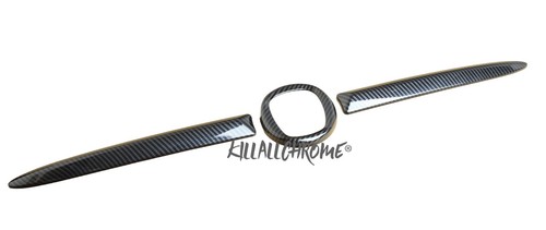 Fiat 500 new carbon effect - new,