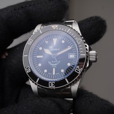 Squale 20 atmos y1545 original dive watch w/ box papers 200m 40mm +15 sec day